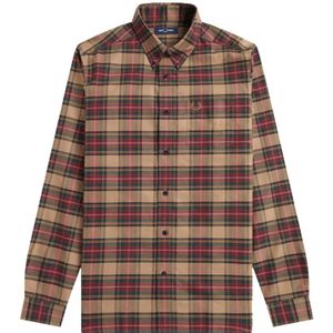 Fred Perry, Heren, Overhemden, Veelkleurig, Maat: M Katoen,