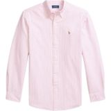 Polo Ralph Lauren - Overhemd - Rosa/Wit - Gestreept - Lange Mouw