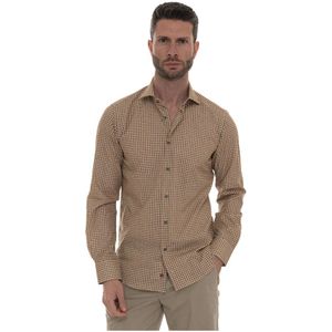 Càrrel, Heren, Overhemden, Beige, Maat: M Katoen,