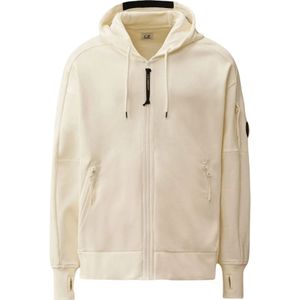 C.p. Company, Heren, Sweatshirts & Hoodies, Beige, Maat: L Fleece,