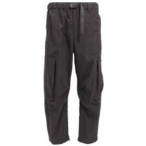 Woolrich, Heren, Broeken, Zwart, Maat: M Wol,