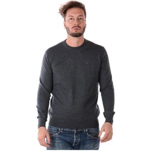 Emporio Armani, Heren, Truien, Grijs, Maat: S