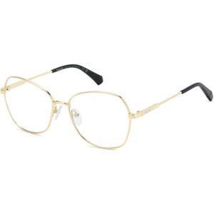 Polaroid, Dames, Accessoires, Geel, Maat: 56 MM Leer,