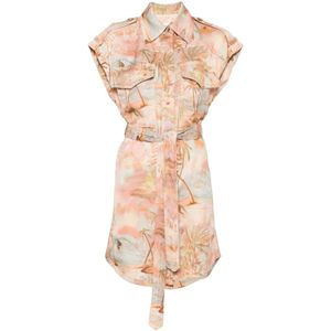 Zimmermann, Dames, Blouses & Shirts, Oranje, Maat: M