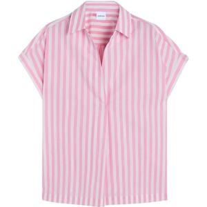 Aspesi, Dames, Blouses & Shirts, Roze, Maat: 2XS Katoen,