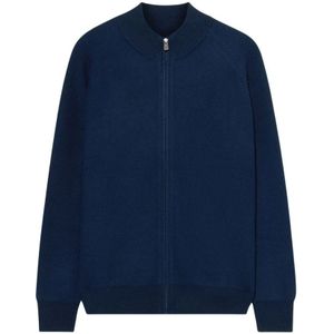 Brooks Brothers, Heren, Truien, Blauw, Maat: S Wol,