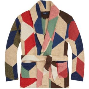 Polo Ralph Lauren, Dames, Truien, Veelkleurig, Maat: L Katoen,