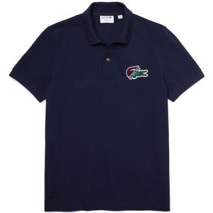 Lacoste, unisex, Tops, Blauw, Maat: XL Katoen,