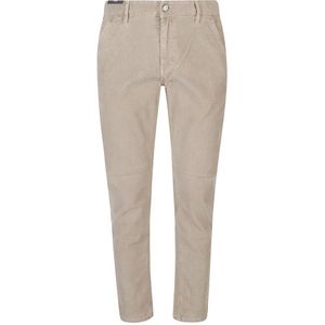 PT Torino, Heren, Broeken, Beige, Maat: W36 Katoen,