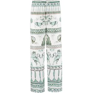 Fabiana Filippi, Dames, Broeken, Veelkleurig, Maat: S Zijde,