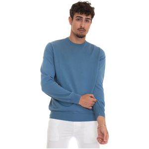 Gran Sasso, Heren, Truien, Blauw, Maat: 5XL Katoen,