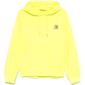 Carhartt Wip, Heren, Sweatshirts & Hoodies, Geel, Maat: S