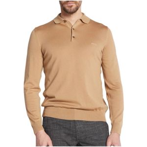 Boss, Heren, Tops, Beige, Maat: 2XL