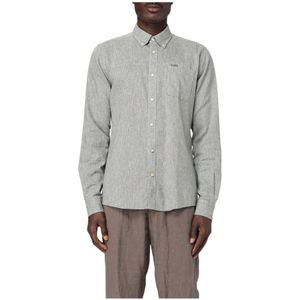 Barbour, Heren, Overhemden, Groen, Maat: S Katoen,