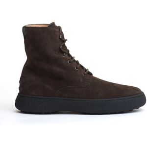 Tod's, Heren, Schoenen, Bruin, Maat: 41 1/2 EU Suède,