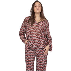 Missoni, Dames, Blouses & Shirts, Veelkleurig, Maat: S Viscose,
