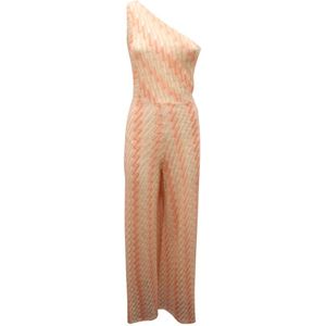 PHO Firenze, Dames, Jumpsuits & Playsuits, Roze, Maat: S