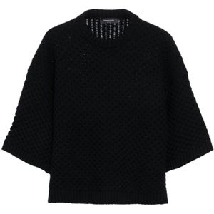 Fabiana Filippi, Dames, Truien, Zwart, Maat: L Jersey,