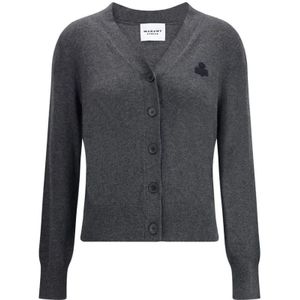 Marant étoile, Dames, Truien, Grijs, Maat: XS Katoen,