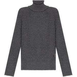 Dsquared2 Wollen Turtleneck , Gray , Dames , Maat: S