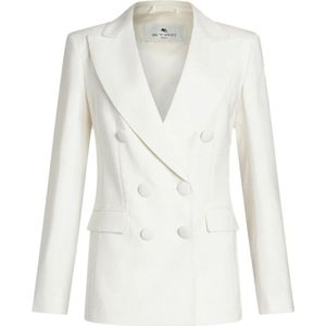 Etro, Dames, Jassen, Wit, Maat: S