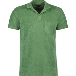 Orlebar Brown, Heren, Tops, Groen, Maat: S Katoen,