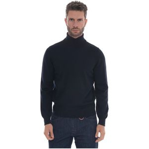 Gran Sasso, Heren, Truien, Blauw, Maat: 2XL Wol,