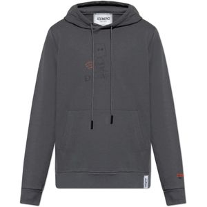 Iceberg, Heren, Sweatshirts & Hoodies, Grijs, Maat: M Katoen,