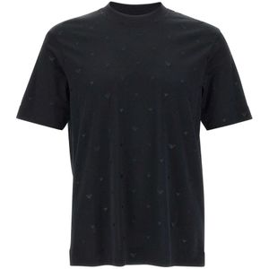 Emporio Armani, Heren, Tops, Zwart, Maat: XL