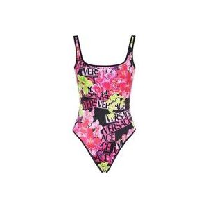 Versace Eendelig Badpak - Fantasieprint , Multicolor , Dames , Maat: S