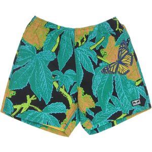 Obey, Heren, Korte broeken, Veelkleurig, Maat: XL Nylon,