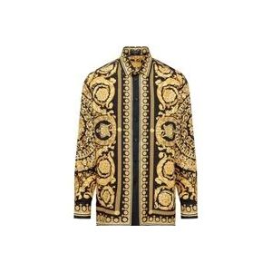 Versace Casual Overhemd , Multicolor , Heren , Maat: M