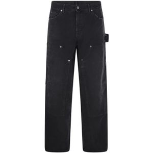 Golden Goose, Heren, Jeans, Zwart, Maat: XL Katoen,