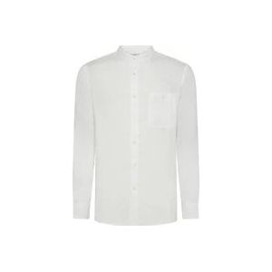 Woolrich Witte Overhemden voor Mannen , White , Heren , Maat: M