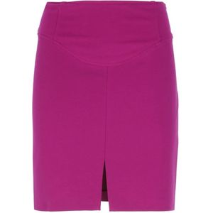 Pinko, Dames, Rokken, Paars, Maat: 2XS Spandex,
