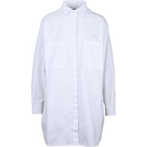 Diesel, Dames, Jurken, Wit, Maat: XS Katoen,