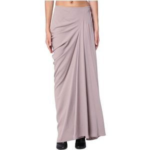 Dries Van Noten, Dames, Rokken, Roze, Maat: S Viscose,