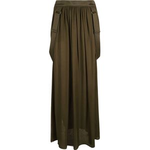 Max Mara, Dames, Rokken, Groen, Maat: XS Zijde,