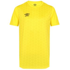 Umbro, Heren, Tops, Geel, Maat: S Poliester,