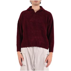 Bonsai, Heren, Truien, Rood, Maat: XL Katoen,