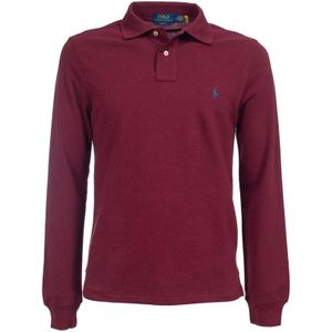 Polo Ralph Lauren, Heren, Tops, Rood, Maat: L Piqué,