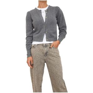Twinset, Dames, Truien, Grijs, Maat: M Wol,