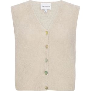 Americandreams, Dames, Truien, Beige, Maat: S Wol,