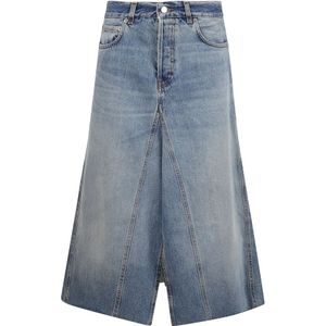 Haikure, Dames, Jeans, Blauw, Maat: W27 Denim,