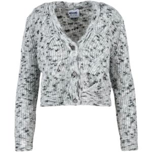 Moschino, Dames, Truien, Grijs, Maat: M Wol,