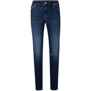 Joop! - Fitted Jeans - Blauw - Dames - Katoenmix met Stretch