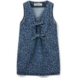 Sofie Schnoor - Ingridsw Dress - Denim Blauwe V-hals Jurk - Dames