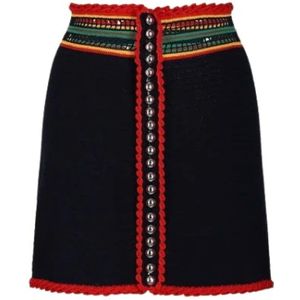 Rabanne, Dames, Rokken, Veelkleurig, Maat: S Katoen,