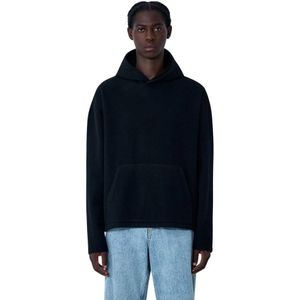 Rier, Heren, Sweatshirts & Hoodies, Zwart, Maat: S Fleece,