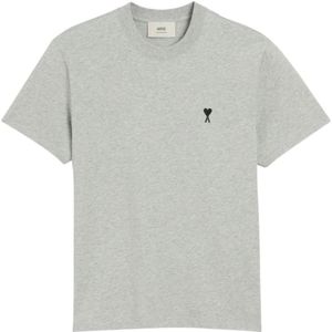 Ami Paris, Heren, Tops, Grijs, Maat: 2XL